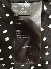 Anthropologie Black White Polka Dot Agatha Midi Dress Women’s Size 6 NWT $160