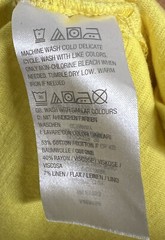 Candace Cameron Bure Sunkissed Sleeveless Midi T Shirt Dress M Sunshine Yellow