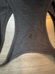 Lululemon Womens Sleeveless Racer Back Refresh Maxi Dress Weathered Black AU10