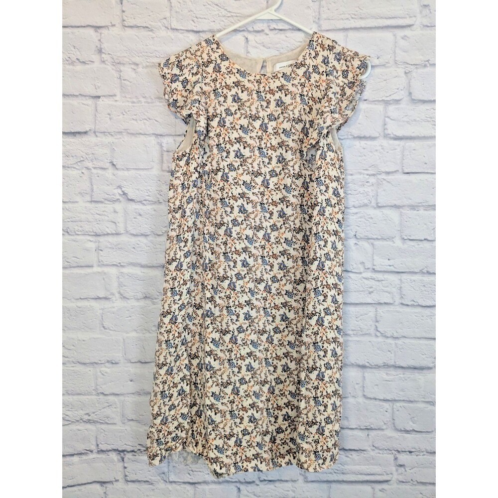 Samsoe Samsoe Womens Flutter Cap Sleeve Floral Dress Size XS Knee Length Boho
