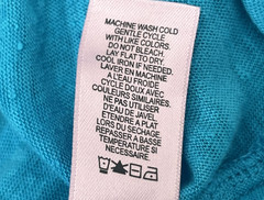 Calypso 100% Linen Maxi Dress Cover Up Knit Size Small Turquoise Scoop Neck Tank