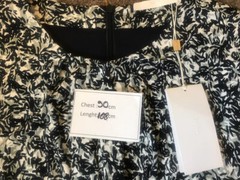 Hugo Boss Elegant Dress Midi Split Front 90cm Chest Size 8 Uk , Label Saying Xs