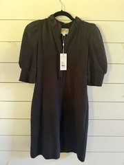 Lilly Pulitzer Elsey Elbow Sleeve Dress XS Puff Sleeve Jacquard Knit Knee Length