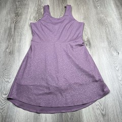 Peter Millar Nova Active Sleeveless Dress with Shorts Women’s Size Medium Purple