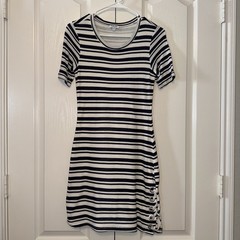 Splendid Topsail Striped Dress Navy & White Size X-Small