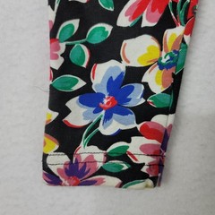 Yes Clothing Vintage Black & Floral Square Neck Long Sleeve Sheath Dress Small