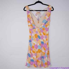 NEW Charlie Holiday Australia-made Charlie Mini Dress floral print sundress, XS