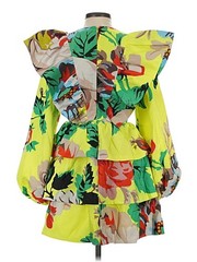 NWT Christopher John Rogers x Target Floral Ruffle Tiered Mini Dress Size 0