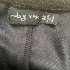 VTG RUBY ROX Y2K Rhinestone Ring Shimmer Halter Dress Whimsigoth Asymmetrical M