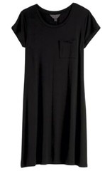 Alison Short Sleeve One Pocket Scoop Neck T-Shirt Dress – Market & Spruce (as…