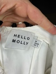 Hello Molly White Lace Bodycon Mini Dress