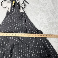 Free People Charcoal Grey Floral Halter Sundress,cottagecore, boho,flowy cotton