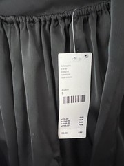 Urban Outfitters Black Satin Corset Mini Dress Size S open back