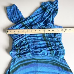 Plenty By Tracy Reese Surplice Jersey Knit Dress Women’s Size S Blue