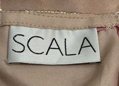 VTG Y2k 90s Scala Silk Beaded Slip Dress Mermaid Ruffle Gown Fairy Pink- L $798