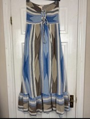 Made in Italy Women’s Bandeau Summer Holiday Dress NWT One Size Fit 8 10 12 UK
