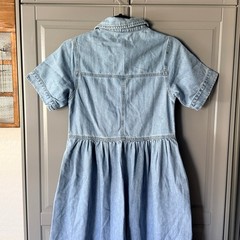 Maye Montana Petite Midi Denim Shirtdress, Light Wash, S (See Description)