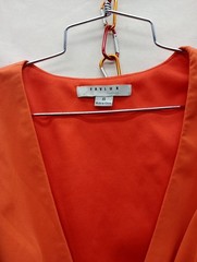 Favlux Dress V Neck Flutter Sleeve Size Small