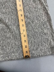 J Jill Womens Dress L Gray Linen Blend Pure Jill Travel Beachy Stretchy Capsule