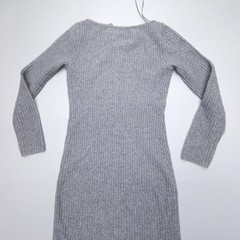 Abercrombie & Fitch Merino Wool Blend Ribbed Cardigan Sweater Dress Size Small
