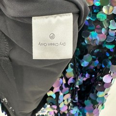 Tuckernuck Midnight Rituals Sequin Mod Ellie Mini Dress size M Medium NWT Shift