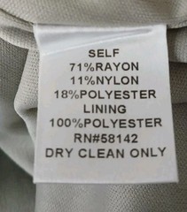 London Times Dress Size 10 Metallic Silver Faux Wrap Pleated Zip Back Lined
