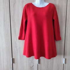 Women COS Dress Red Polyamide 36 / S / 44