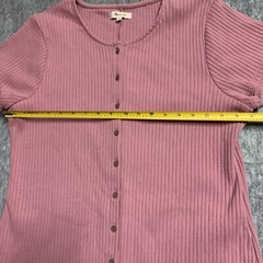 Madewell Button-Front Ribbed Mini Dress – Size XL Weathered Berry Style: AO580