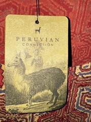 Peruvian Connection Sarawak Ikat Dress – Women’s Medium – Made in Peru – Pockets