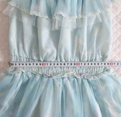 Secret Honey Disney Ariel Dress Blue Tulle Princess Dress Little Mermaid Japan