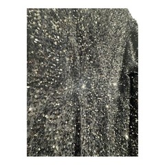 Extro & Vert Sparkling Silver And Black Dress