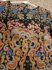 Lonyuash Dress. Size Large. NWOT. Poly, Nylon. Viscose. Paisley print.