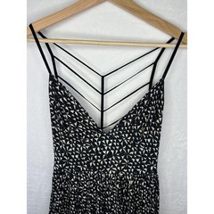 Silence + Noise Urban Outfitters Backless Cut Maxi Dress Black Long Sexy Small