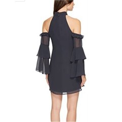 Keepsake Twilight Dreams Cold Shoulder Minidress size xs