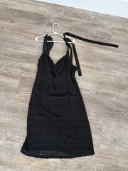 NWT SO® Black Lace Halter Dress – Women’s Size Small | Tie Neck | Kohl’s