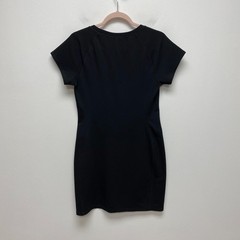 James Perse Womens Black Solid Raglan Sleeve Crew Neck Pullover Sheath Dress 3/L