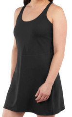 Elle Sport Women&rsquo;s Active Tank Dress, Black, Size- M