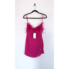 with tags Retrofete Torin Dress in Fuchsia L G2U