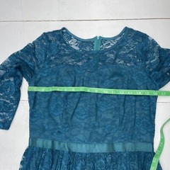 Wedtrend Blue Lace A Line Dress Women’s Size Large New