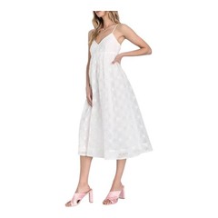 Lulus Radiate Elegance Ivory Floral Tulle Midi Dress Women Size XS NWT