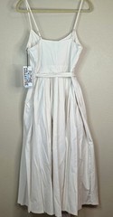 Future Collective™ Reese Blutstein Size 8 Women&rsquo;s Belt Buckle Pleated Midi Dress