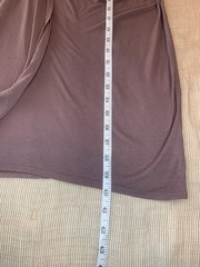 GAP Women’s Dusty Rose Sleeveless Ruched Midi Dress. Size L
