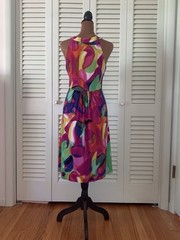 Calvin Klein Women&rsquo;s Multicolor Sleeveless Dress Size Small