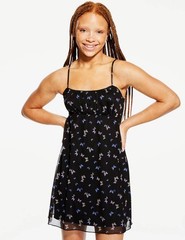 Aeropostale Butterfly Dress Fairycore Skater Fit And Flare Mini Coquette S