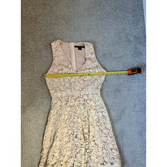 French Connection &lsquo;Loving Crochet » Vintage Dress- 6- As Seen On Vampire Diaries