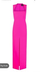 Solace London Sofia Maxi Dress Bright Purple Pink Brand New Tags Size 8
