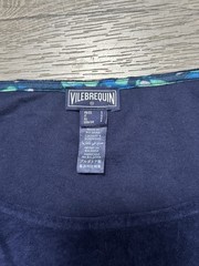 Vilebrequin Women’s S Terry Cloth Dress Coverup Navy Blue EUC