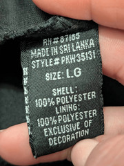 Ruby Rox Black Iridescent Sparkle Hanky Hem Dress Juniors Large Fairy Goth Y2K