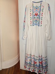 Farm Rio 100% cotton long-sleeved floral embroidered Maxi dress NWT size XL