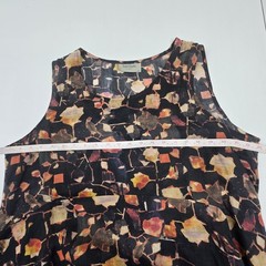 Paper Shadow By DOGSTAR Size 16 Midi Dress 100% Ramie Alternate Style